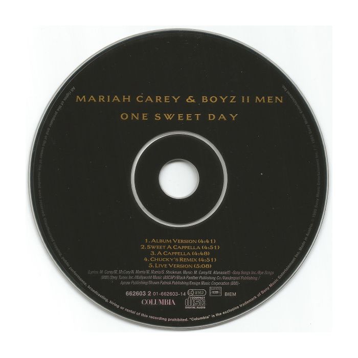 Mariah Carey & Boyz II Men - One Sweet Day