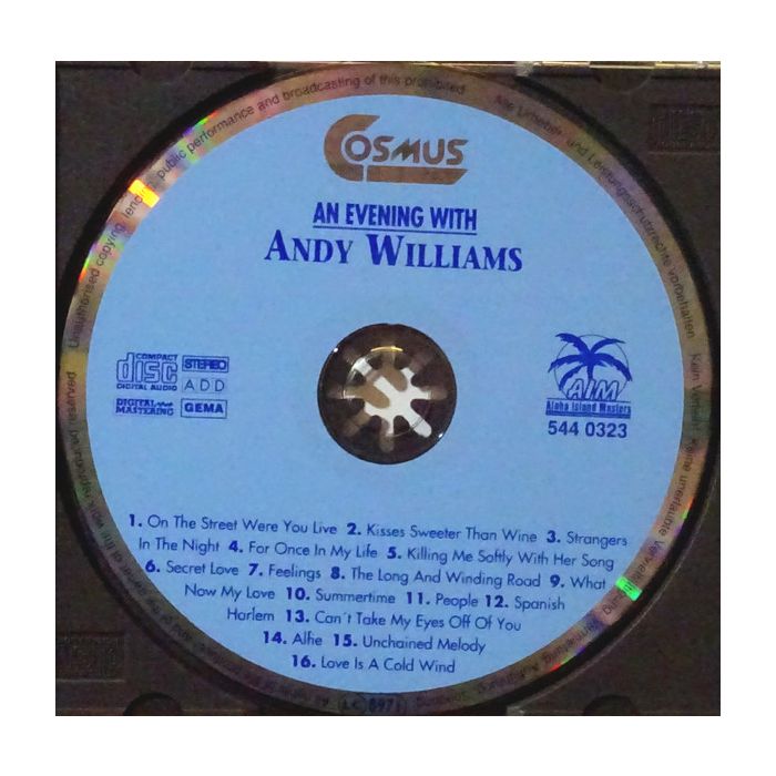 Andy Williams - An Evening With Andy Williams