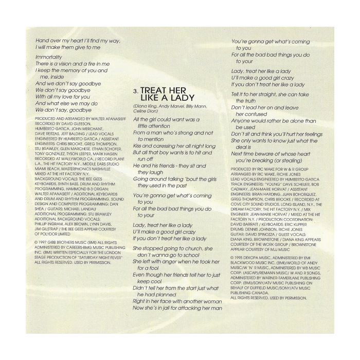 Céline Dion - Let's Talk About Love