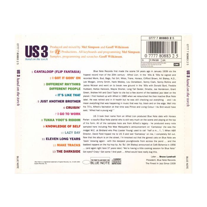 Us3 - Hand On The Torch