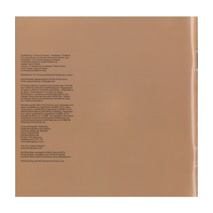 Pet Shop Boys - Nightlife