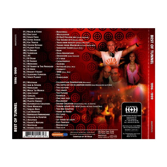 Various - Best Of Tunnel 1996 - 1999