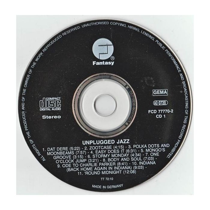 Various - Unplugged Jazz