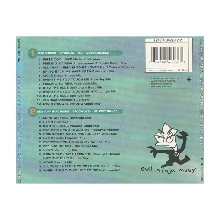Moby - Everything Is Wrong (DJ Mix Album)