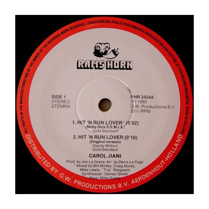 Carol Jiani - Hit 'N Run Lover