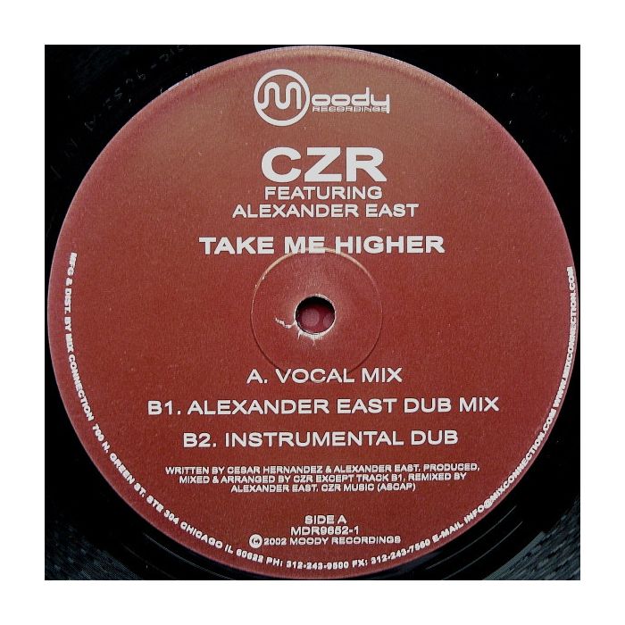 CZR Featuring Alexander East - Take Me Higher