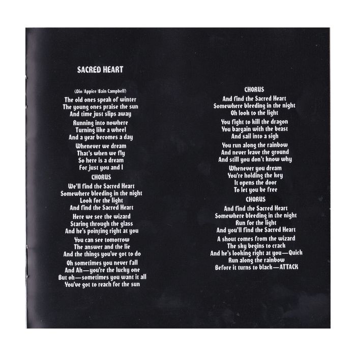 Dio  - Sacred Heart