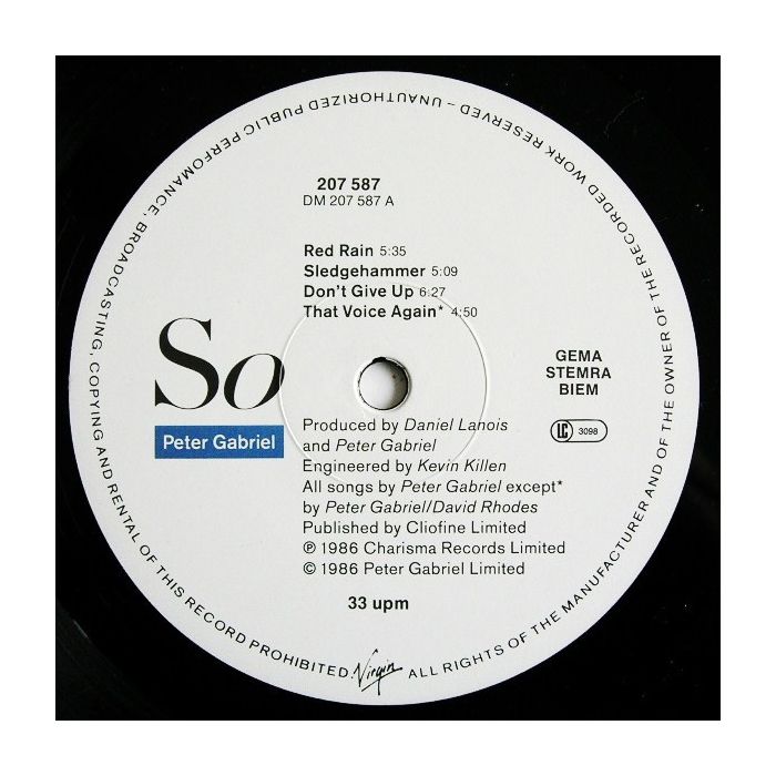Peter Gabriel - So