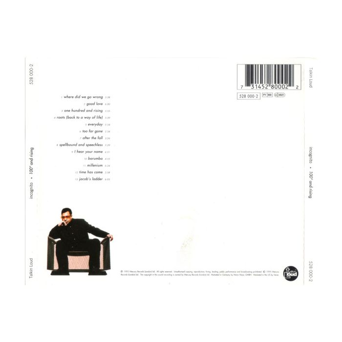 Incognito - 100° And Rising