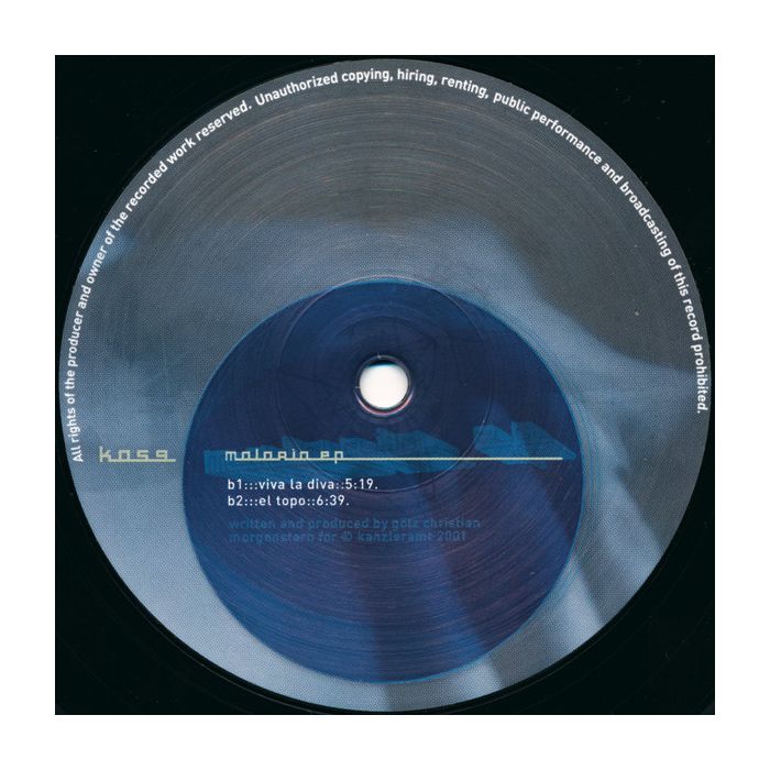 Christian Morgenstern - Malaria EP