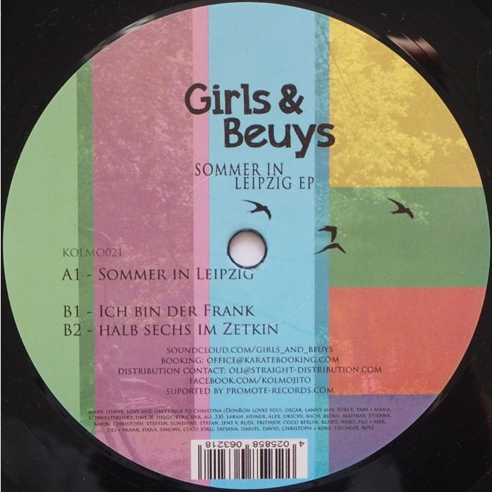 Girls & Beuys - Sommer In Leipzig E.P.