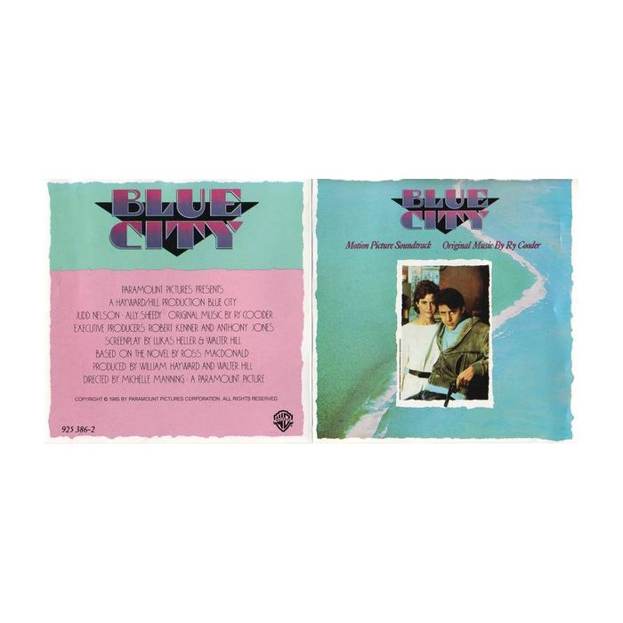 Ry Cooder - Blue City (Motion Picture Soundtrack)