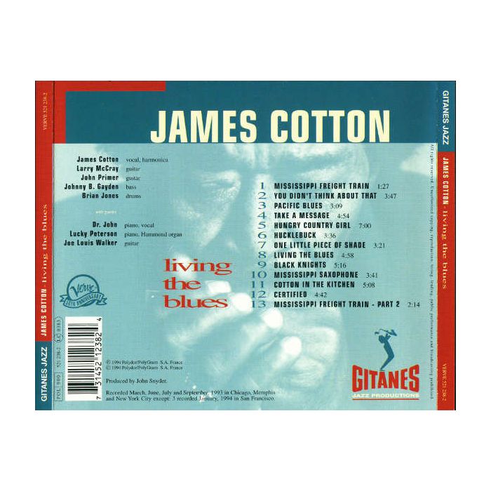 James Cotton - Living The Blues