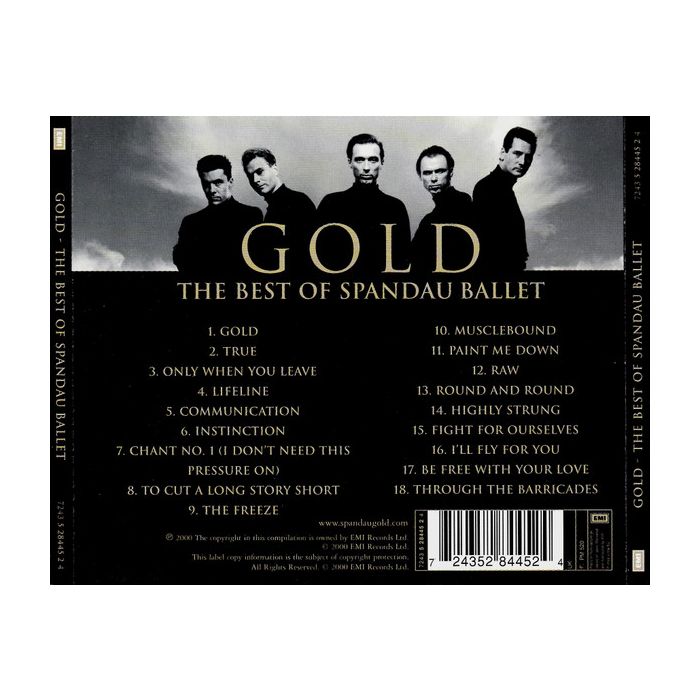 Spandau Ballet - Gold - The Best Of Spandau Ballet