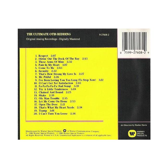 Otis Redding - The Ultimate Otis Redding