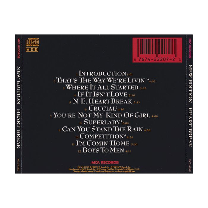 New Edition - Heart Break