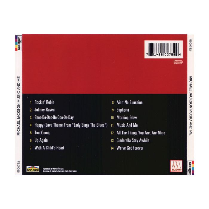 Michael Jackson - Music And Me