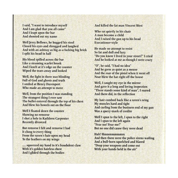 Nick Cave & The Bad Seeds - Murder Ballads