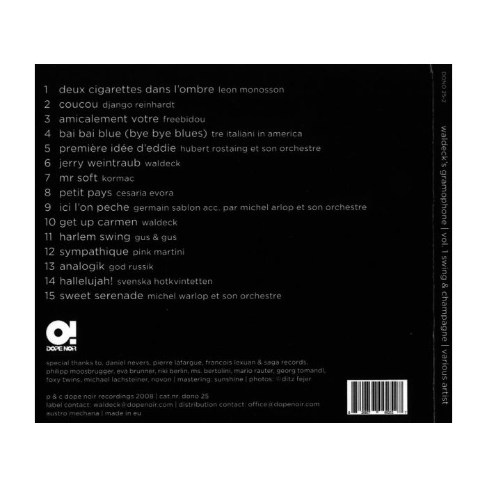 Waldeck - Waldeck's Gramophone Vol. 1 Swing & Champagne