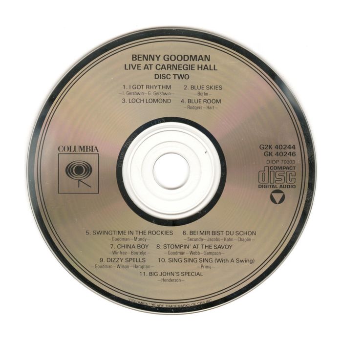 Benny Goodman - Live At Carnegie Hall