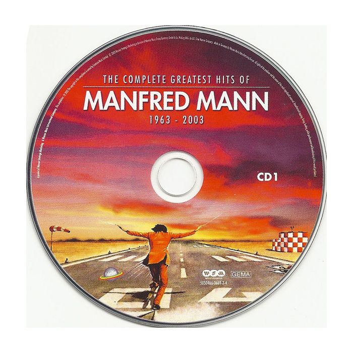 Manfred Mann  - The Complete Greatest Hits Of Manfred Mann 1963 - 2003
