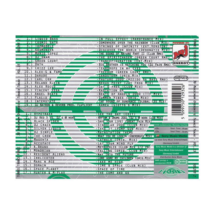 Various - Tunnel Trance Force Vol. 15