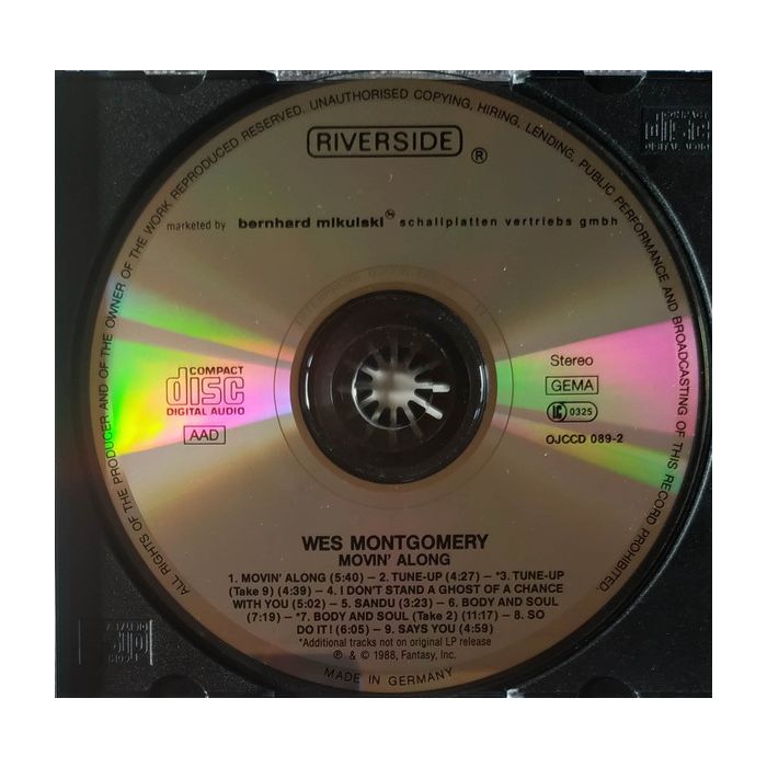 Wes Montgomery - Movin' Along