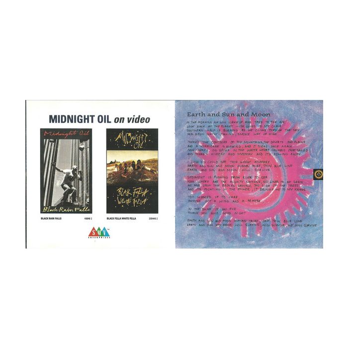 Midnight Oil - Earth And Sun And Moon