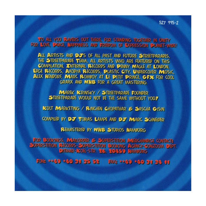 Various - Street Parade 95 - The Official Compilation