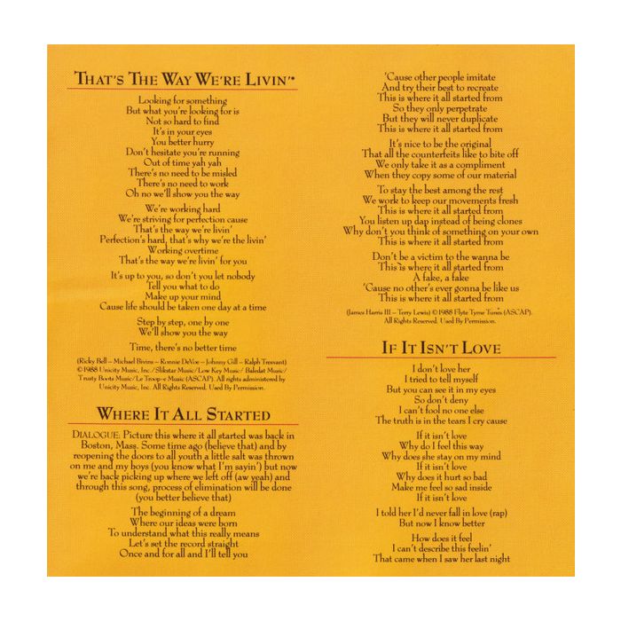 New Edition - Heart Break