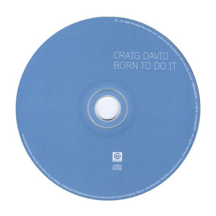 Craig David - Born To Do It