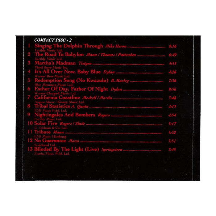 Manfred Mann's Earth Band - The Very Best Of Vol. 1 & 2