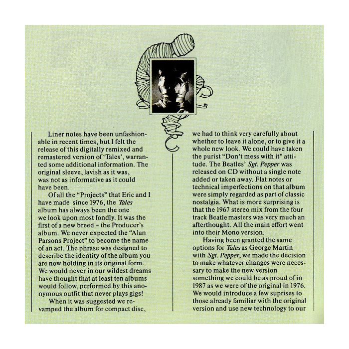 The Alan Parsons Project - Tales Of Mystery And Imagination