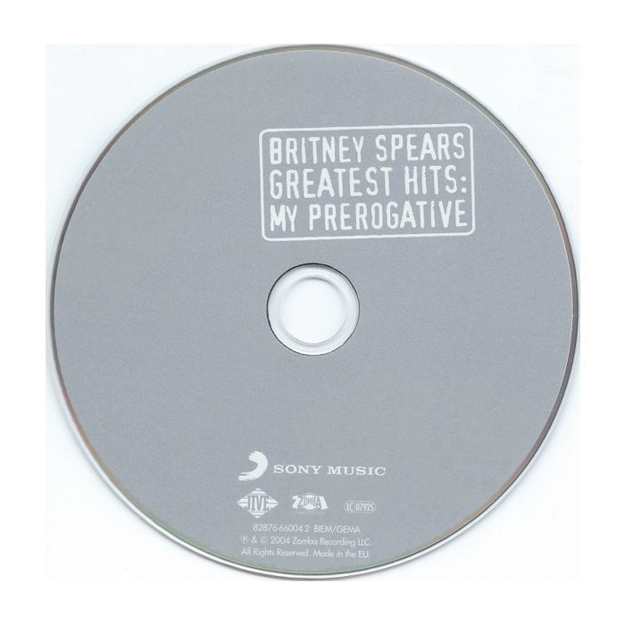 Britney Spears - Greatest Hits: My Prerogative