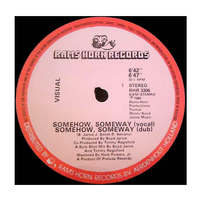 Visual - Somehow,  Someway