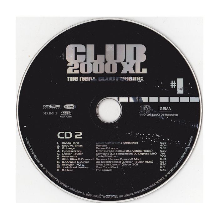 Various - Club 2000 XL -  The Real Club Feeling #1