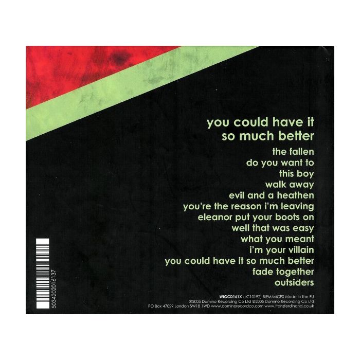 Franz Ferdinand - You Could Have It So Much Better