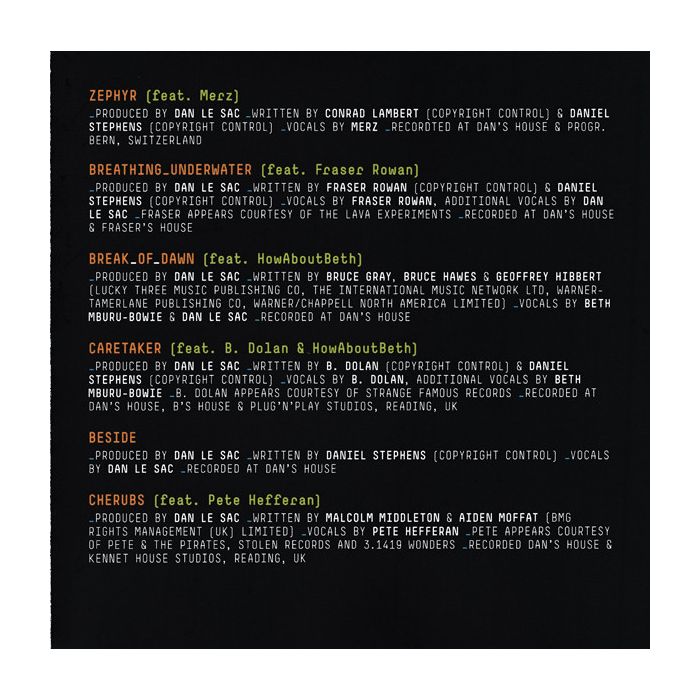 Dan Le Sac - Space Between The Words