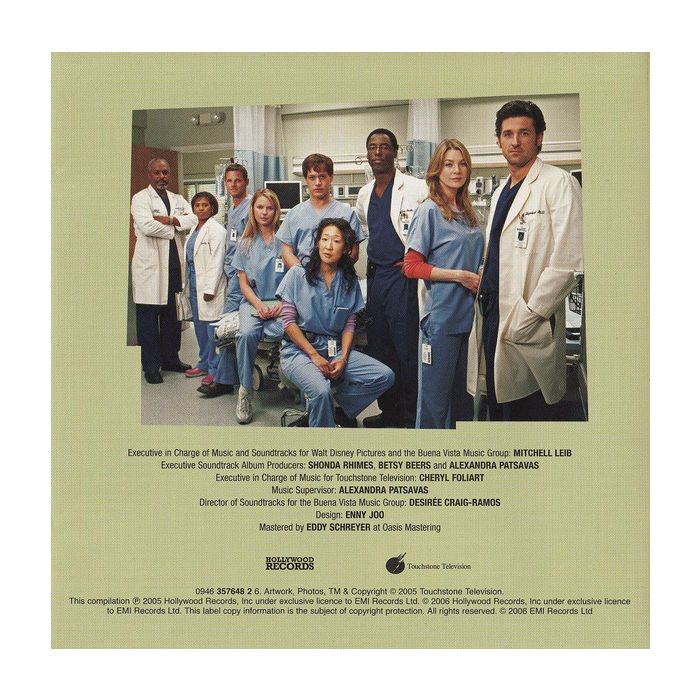 Various - Grey's Anatomy - Original Soundtrack