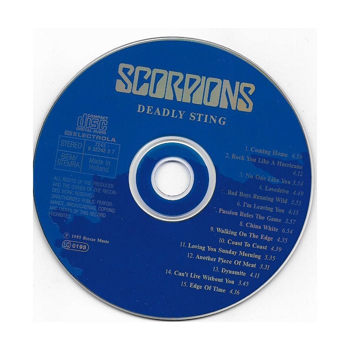 Scorpions - Deadly Sting