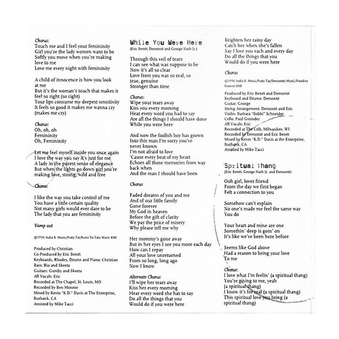Eric Benét - True To Myself
