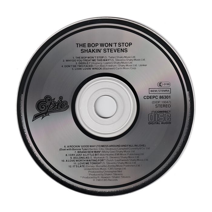 Shakin' Stevens - The Bop Won't Stop