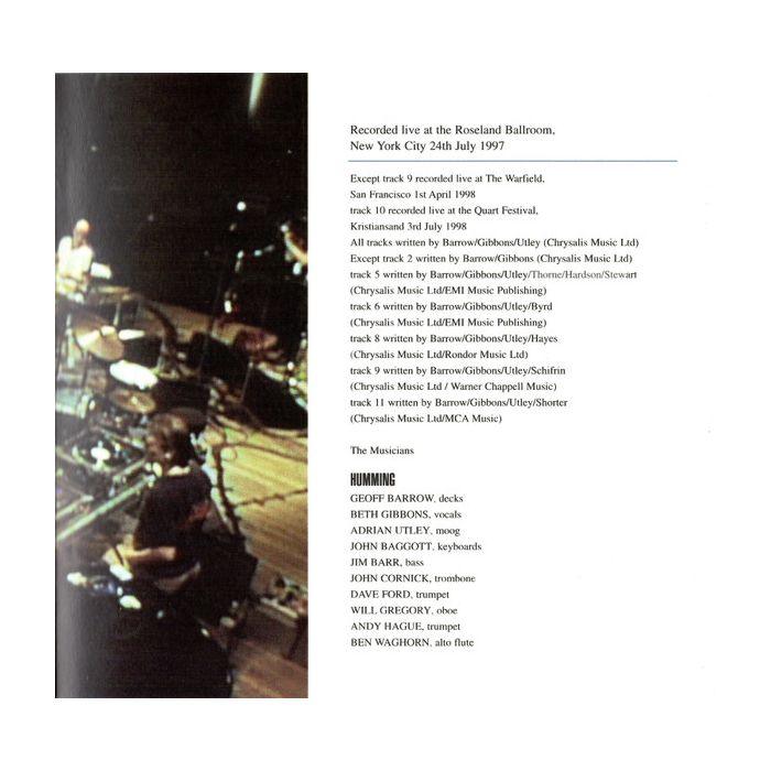 Portishead - Roseland NYC Live