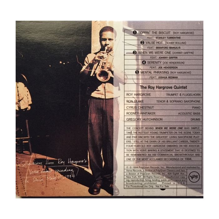 Roy Hargrove Quintet - With The Tenors Of Our Time