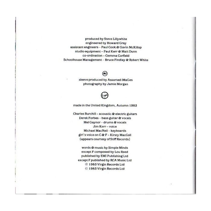 Simple Minds - Sparkle In The Rain