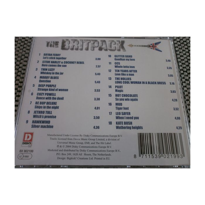 Various - The Britpack: 70's UK Innovators Of Pop