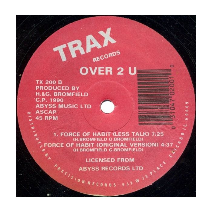 Over 2 U - Force Of Habit