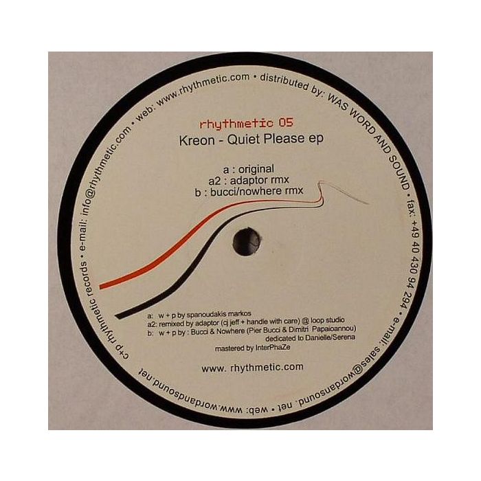 Kreon - Quiet Please EP