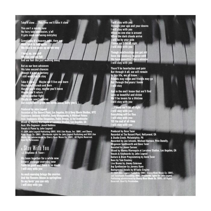 John Legend - Get Lifted