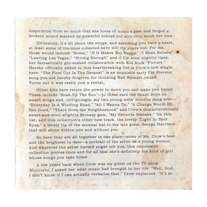 Sheryl Crow - The Very Best Of Sheryl Crow